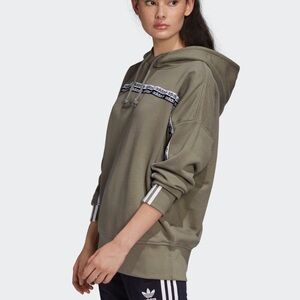 Adidas Originals Hoodie Sweatshirt Green FM2511 Sz S